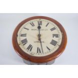 Antique Maple and Co Ltd Fusee wall clock AF