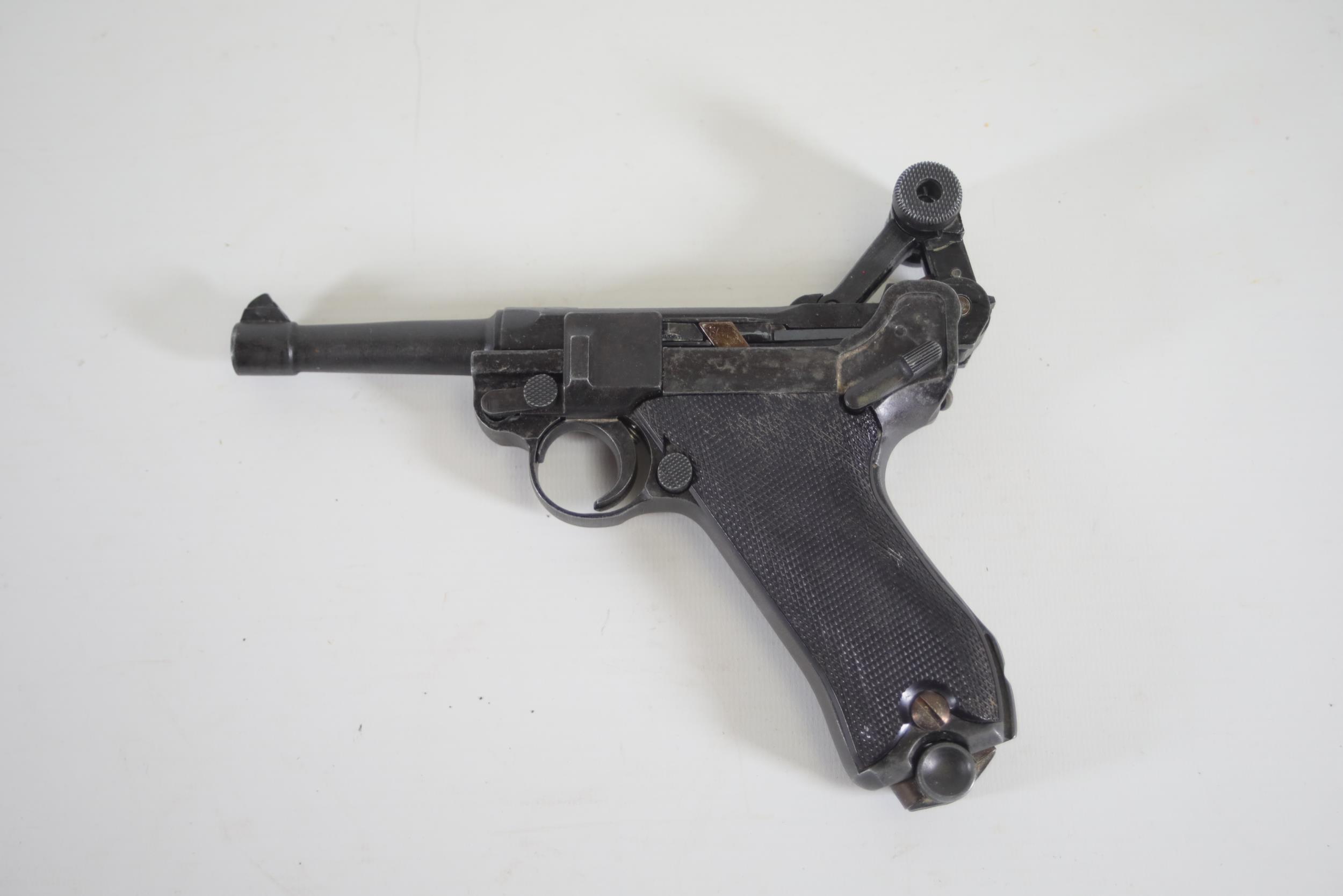 Reproduction 1960s Luger non firing all in working order - Image 7 of 8