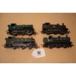 4 Panier Tank locomotives Hornby triang and lima