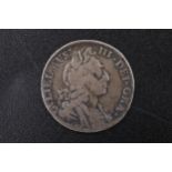 William the third 1697 silver shilling