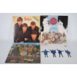 x4 Beatles and Lennon and McCartney Vinyl Records