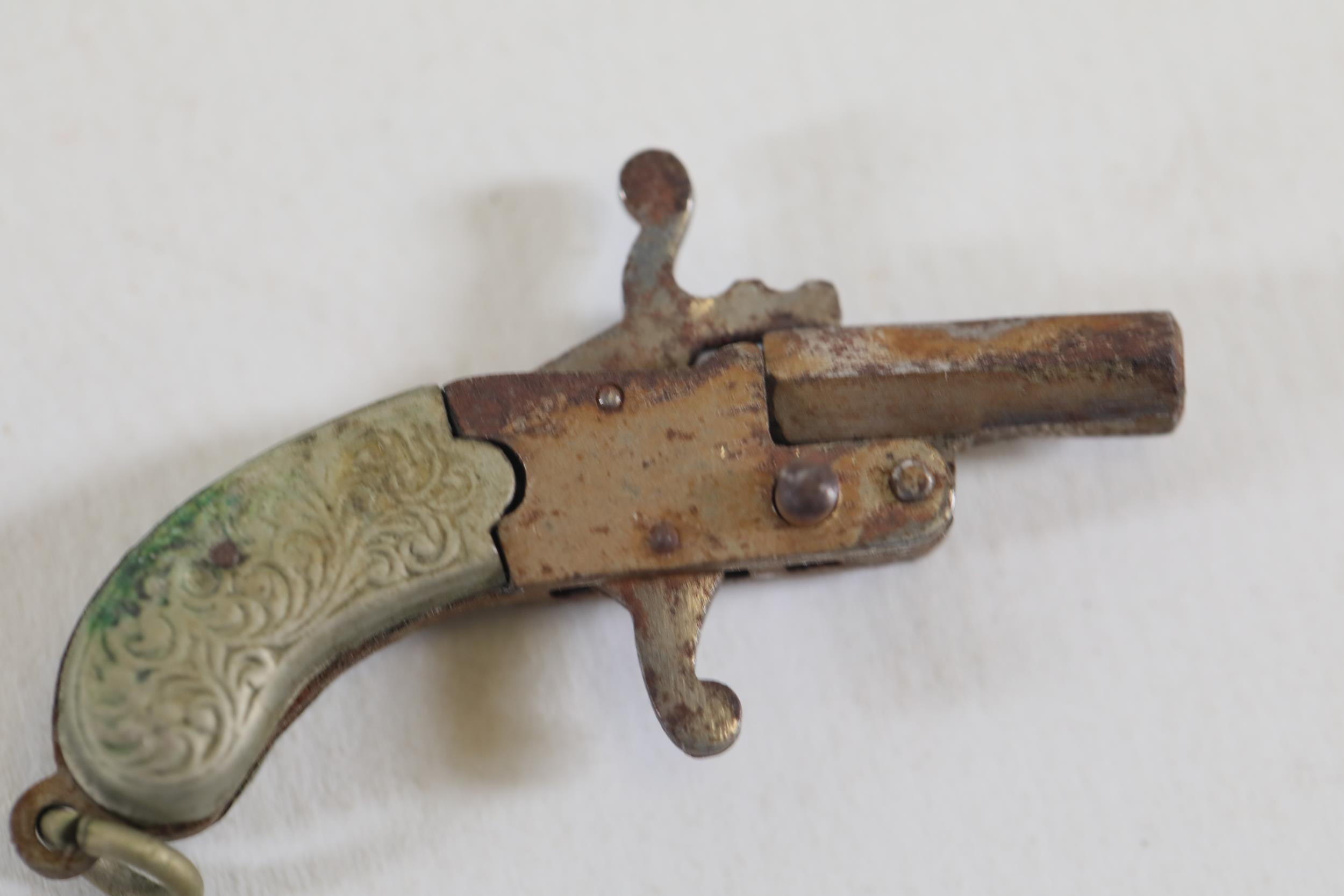 Miniature Pin fire gun - Image 7 of 8