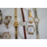 A large collection of vintage watches 13 in total