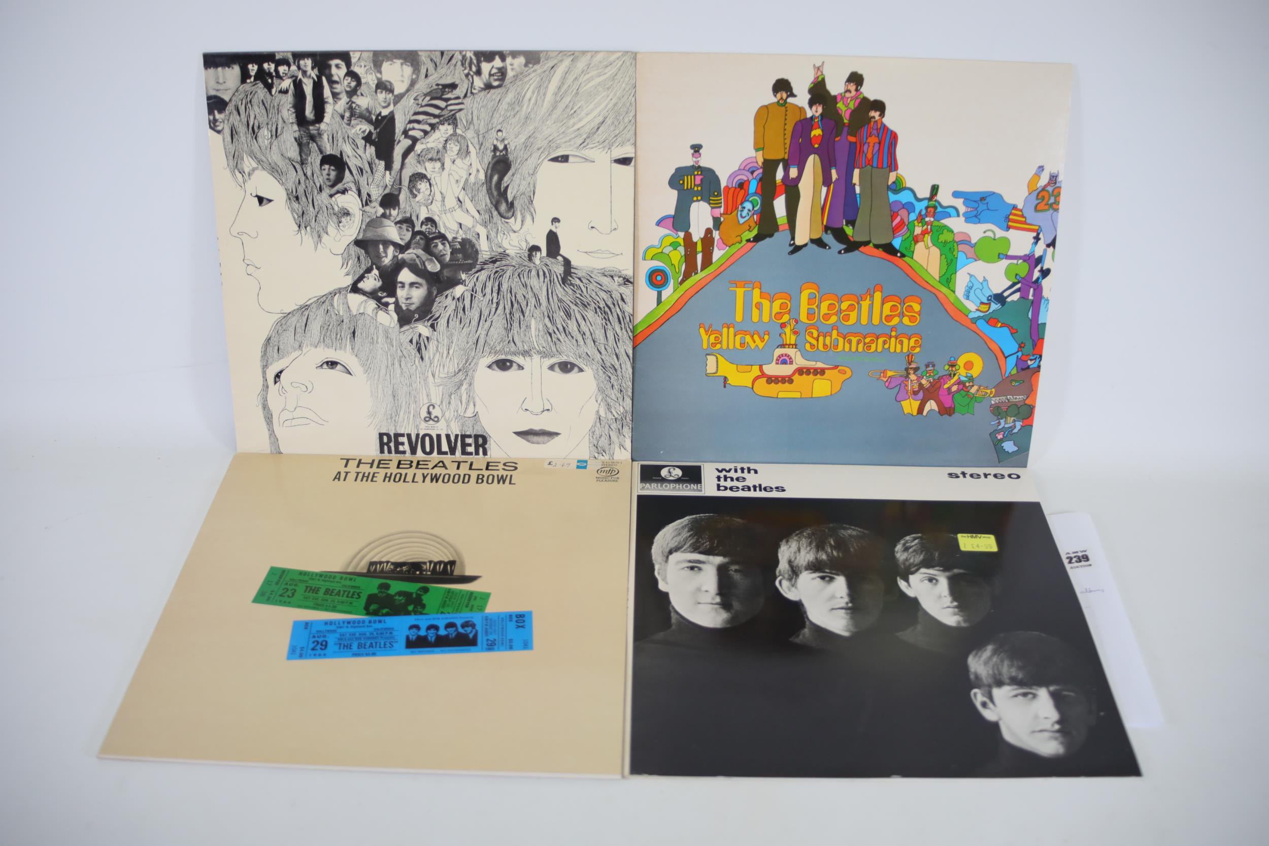 x4 The Beatles Vinyl LPs