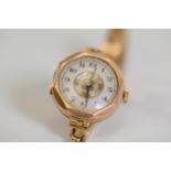 A lovely 9ct ladies watch