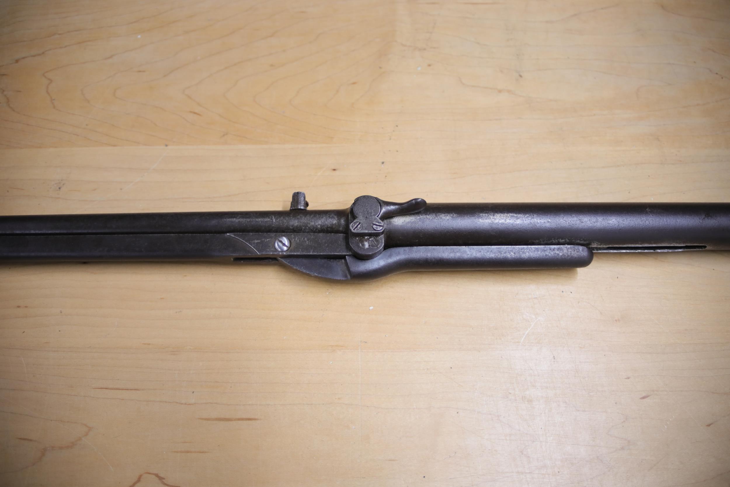 Very early BSA Air rifle pre war 22 caliber in working order - Image 3 of 8