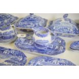 Blue and White Spode