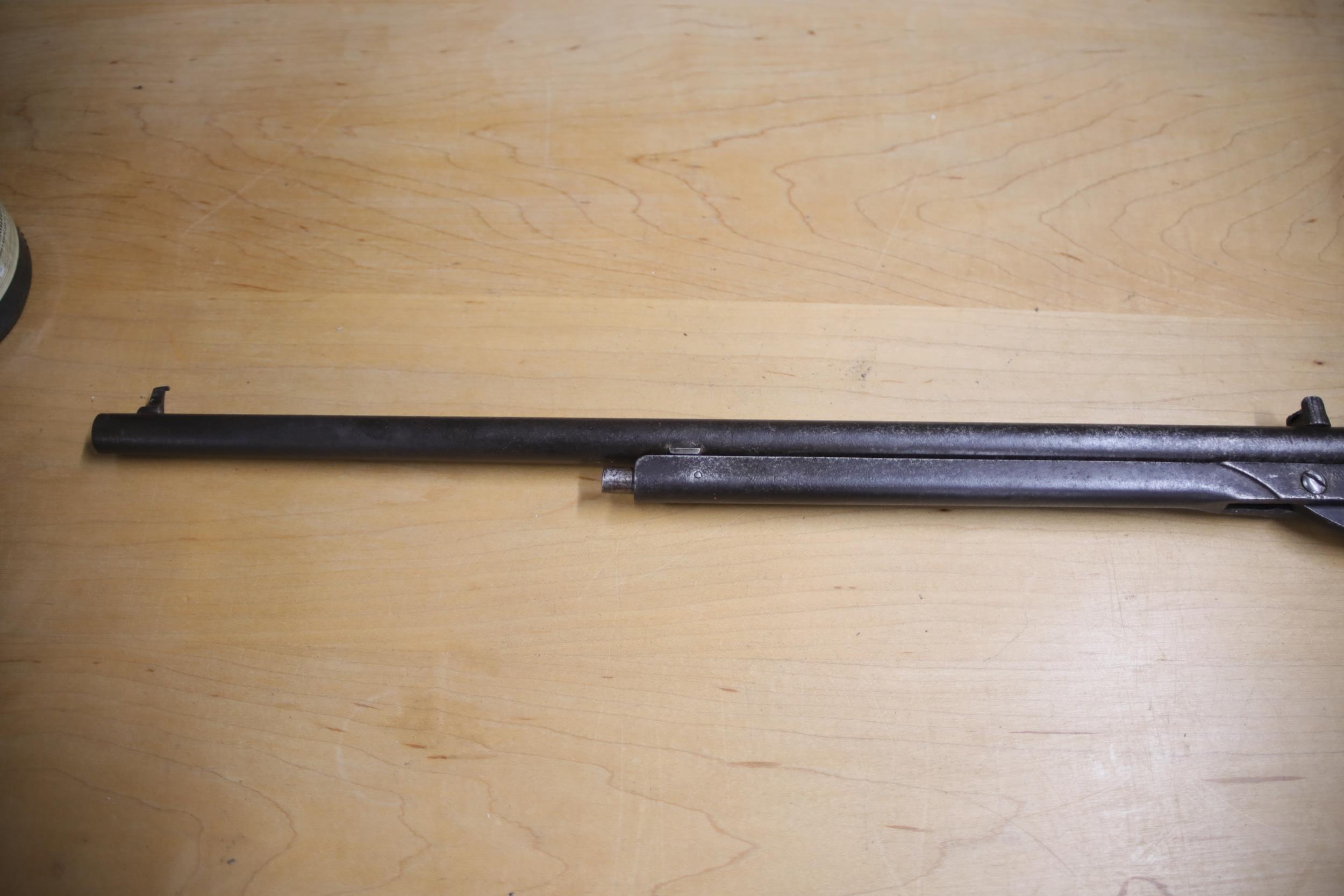 Very early BSA Air rifle pre war 22 caliber in working order - Image 2 of 8