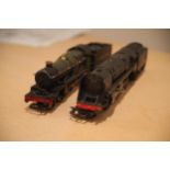 Triang Hornby locomotive 92166 and Airfix 4073 Locomotive