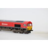 2 Locomotives 1 Bachmann DB Schenker and 1 Grafar EWS N gauge