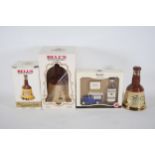 Bells scotch and Teachers scotch Whisky with collectable car