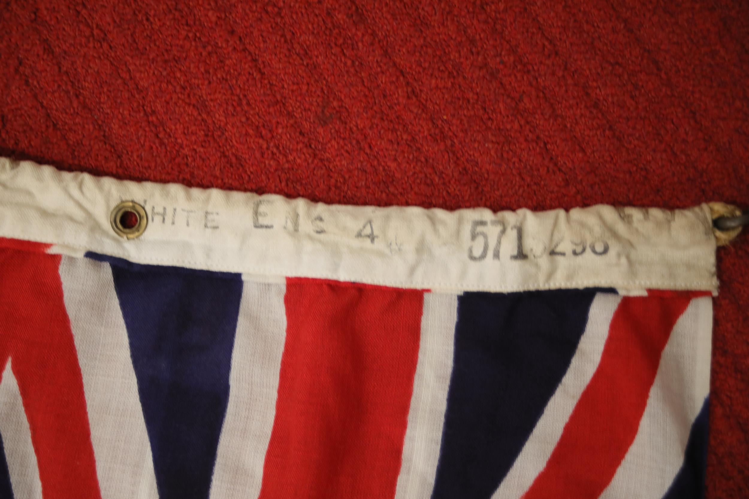 White Ensign Number 4 5715298 British Flag From HMS Ark Royal