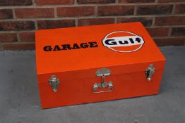 Metal Gulf Garage Tool Box