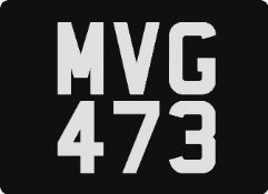 MVG 473 Registration Number