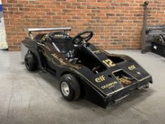 Petrol Engine JPS Liveried Go-Kart