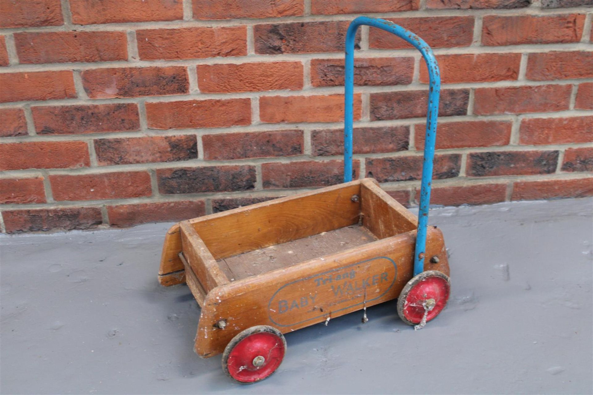 Two Vintage MOBO Childs Rocking Horse's & Tri-Ang Block Truck - Image 3 of 5