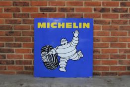Aluminium Michelin Tyres Sign