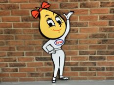 Large Esso 'Mrs Drip' Metal Sign