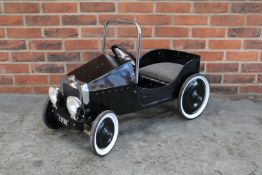 Tin Plate Childs Pedal Car