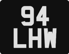 94 LHW Registration Number