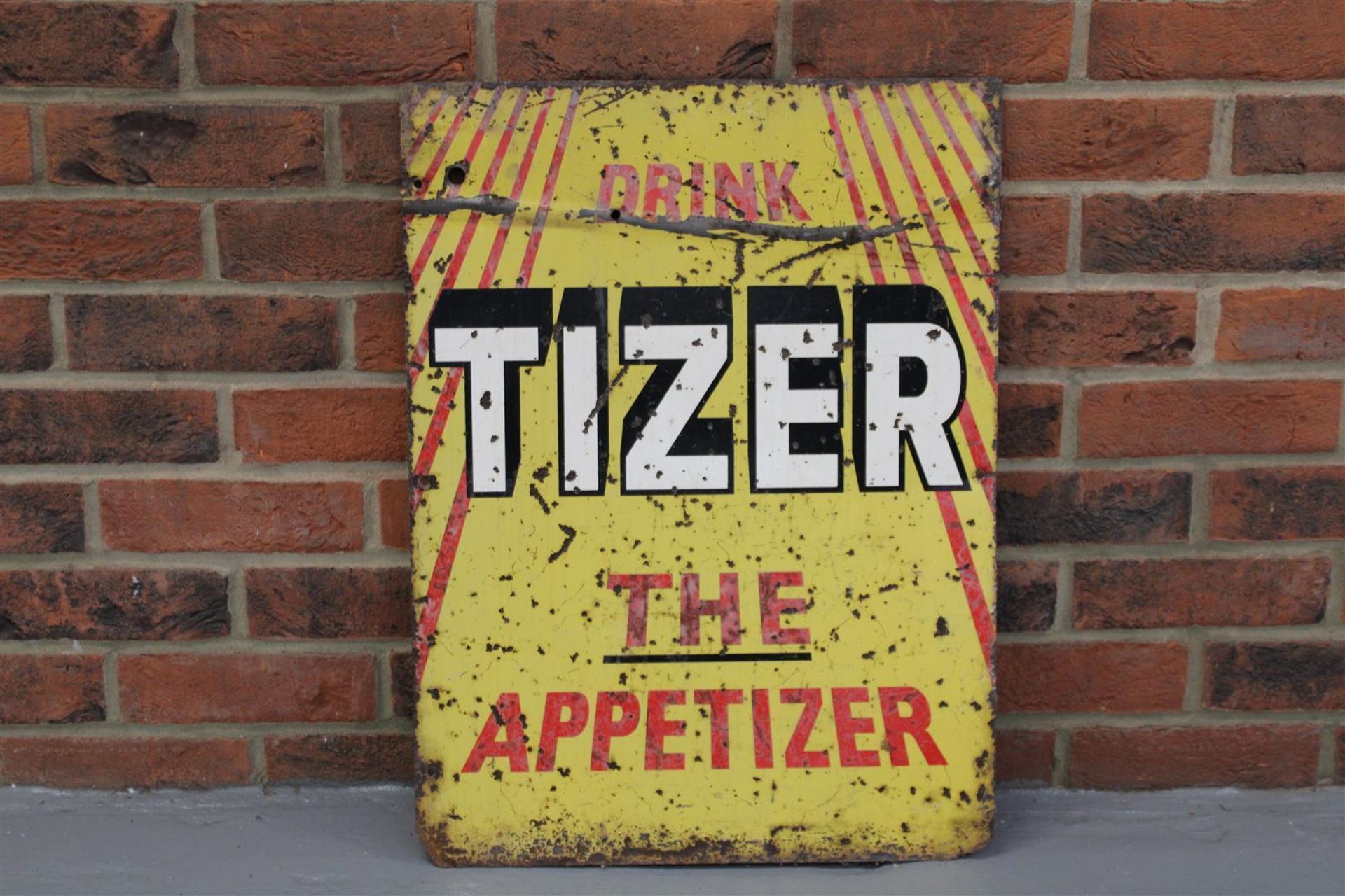 Metal Tizer The Appetizer Sign