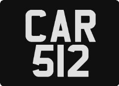 CAR 512 Registration Number