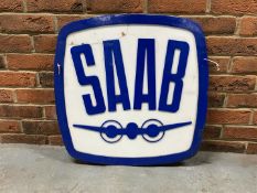 Perspex Saab Dealership Sign