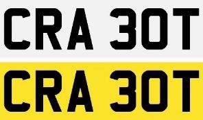 CRA 30T Registration Number