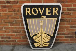 Rover Dealership Sign On Board