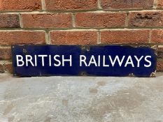 Original British Railways Sign