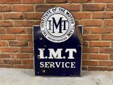 Original Institute Of The Motor Trade Service Sign