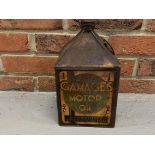 Vintage Gamages 1 Gallon Oil Can