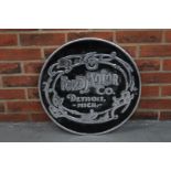 Cast Aluminium Ford Motor Co, Detroit Circular Sign