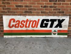 Aluminium Castrol GTX Sign