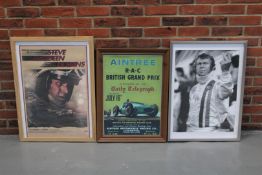 Three Reproduction Framed Pictures