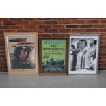 Three Reproduction Framed Pictures
