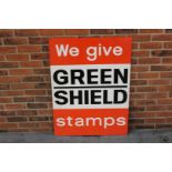 Metal We Give Green Shield Stamps Sign