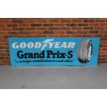 Aluminium Goodyear Grand Prix - S Tyres Sign