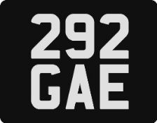 292 GAE Registration Number