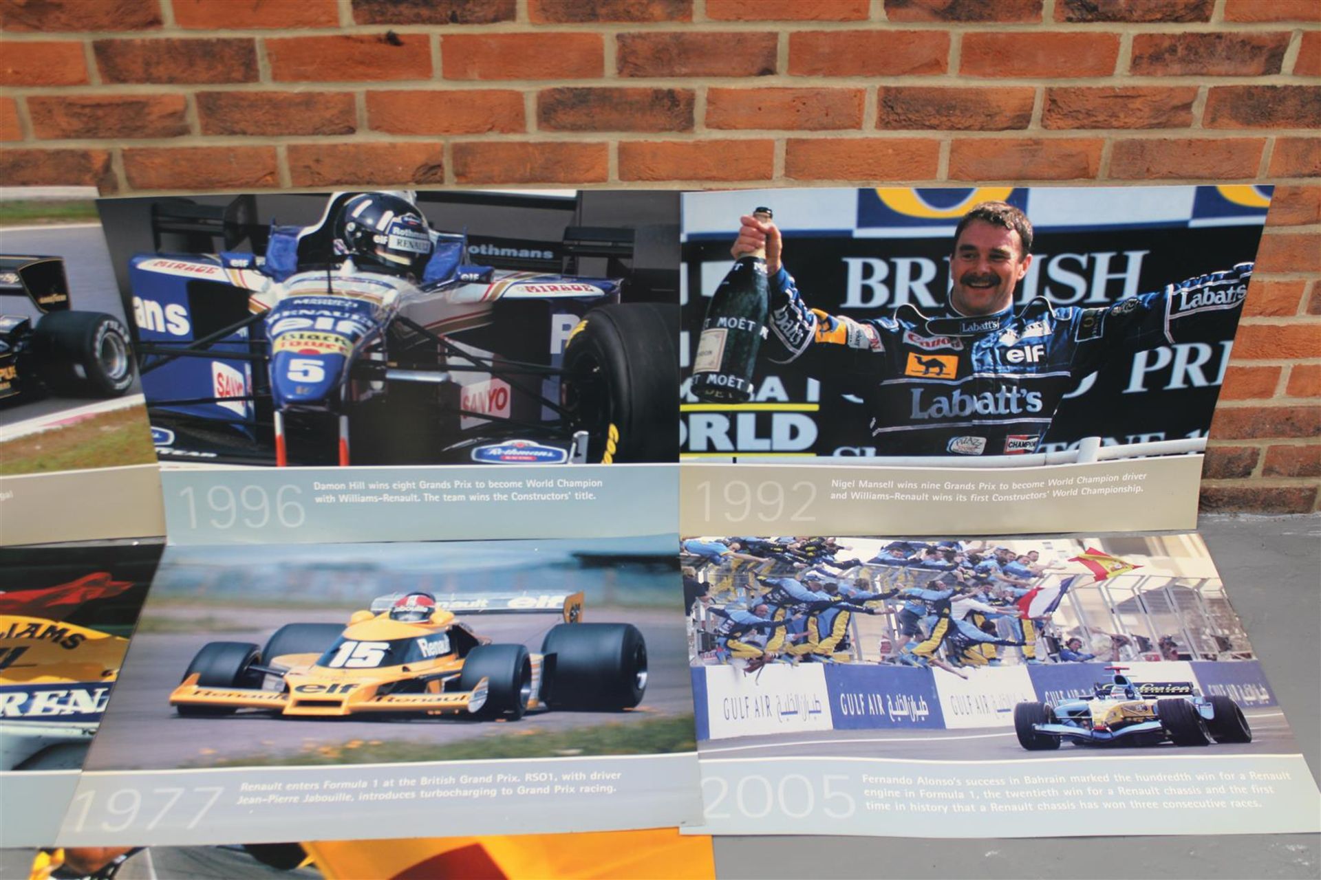 Seven Unframed Formula 1 Pictures - Image 4 of 5