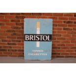Aluminium Bristol & Strand Cigarettes Double Sided Sign