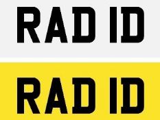 RAD 1D Registration Number