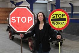 Stop/Go Sign & Stop Works Sign (Sally not included)