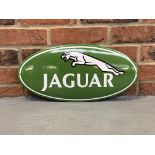 Enamel Jaguar Sign