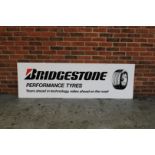 Plastic Bridgestone Performance Tyres Sign