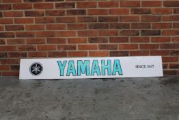 Perspex Yamaha Sign