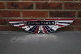 Cast Aluminium Aston Martin Sign