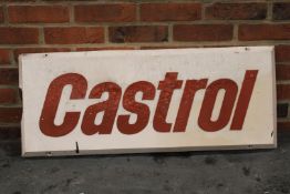Fibreglass Castrol Sign