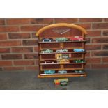 Teak Display Shelf The Classic Cars Of The Fifties