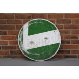 Aluminium Castrol Circular Sign